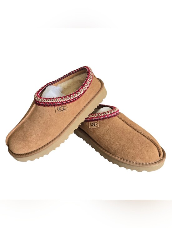 UGG Shoes - Ugg Women's Tasman II Shoes Slippers Tan Red Size 7